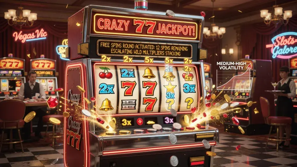 Crazy 777 Casino Review: Slot Demo, Free Spins, and Volatility Explained