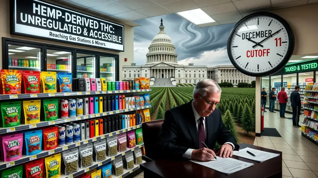 Federal Deadline Threatens Billions in Hemp-Derived THC Sales