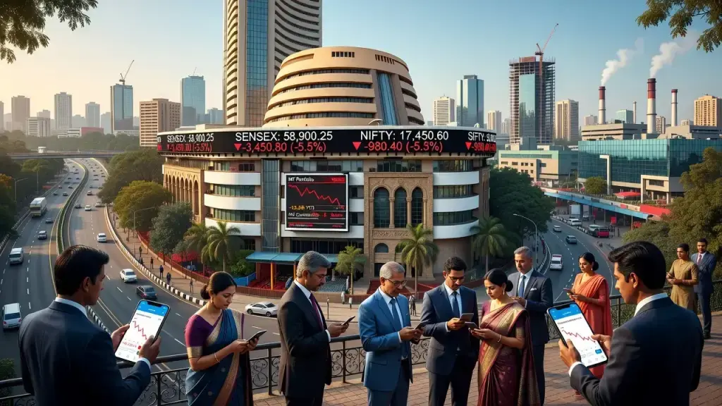 India's Stock Market Slumps Even as Economic Growth Stays Strong