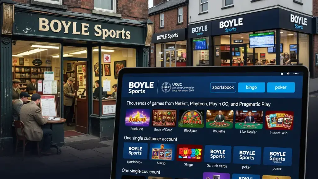 BOYLE Sports Brings Decades of Trading History to Its UK Casino